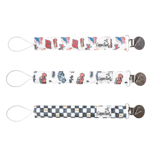 Disney Pixar Cars Binky Clip Set (3-Pack)