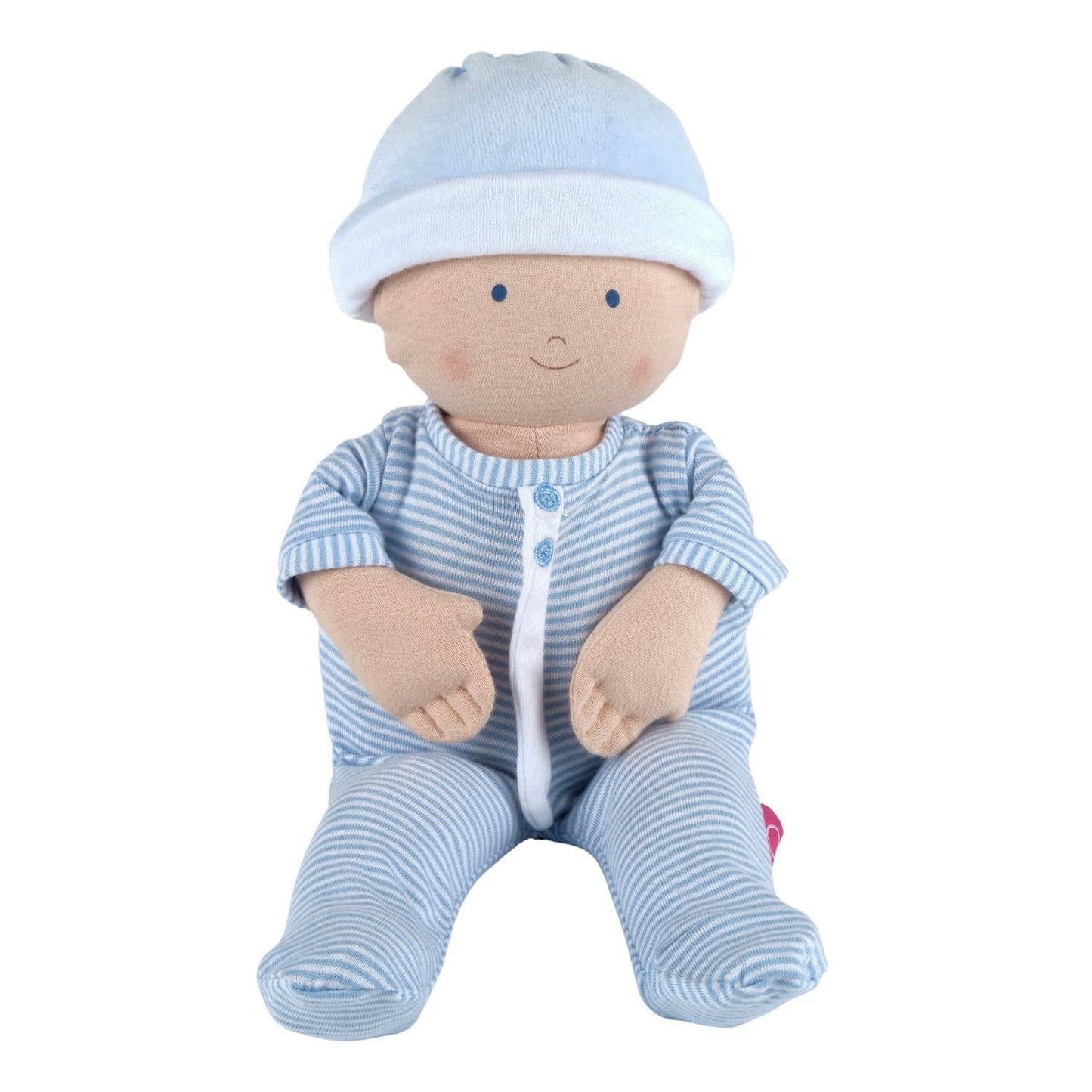 Cherub Baby Boy Doll in Blue Outfit