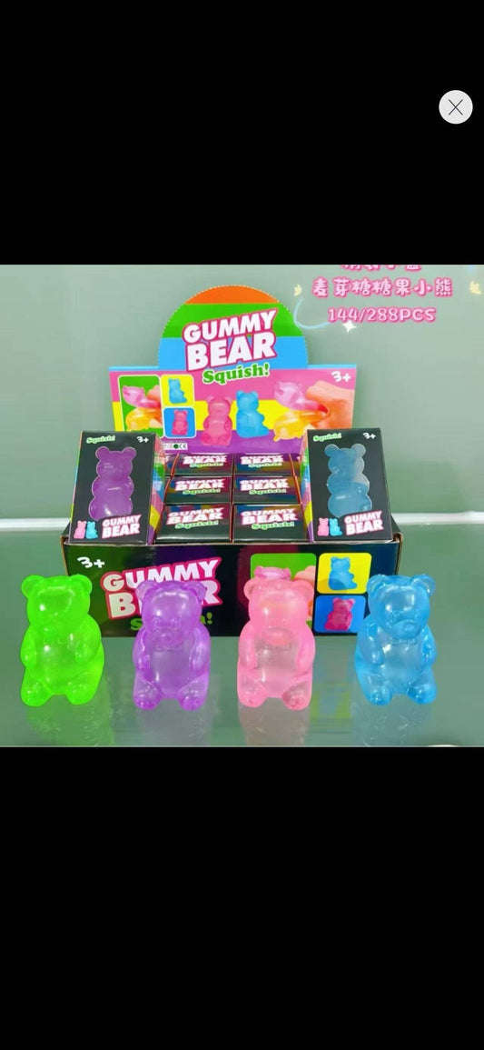 HOT TRENDY Squishy Gummy Bear-A031