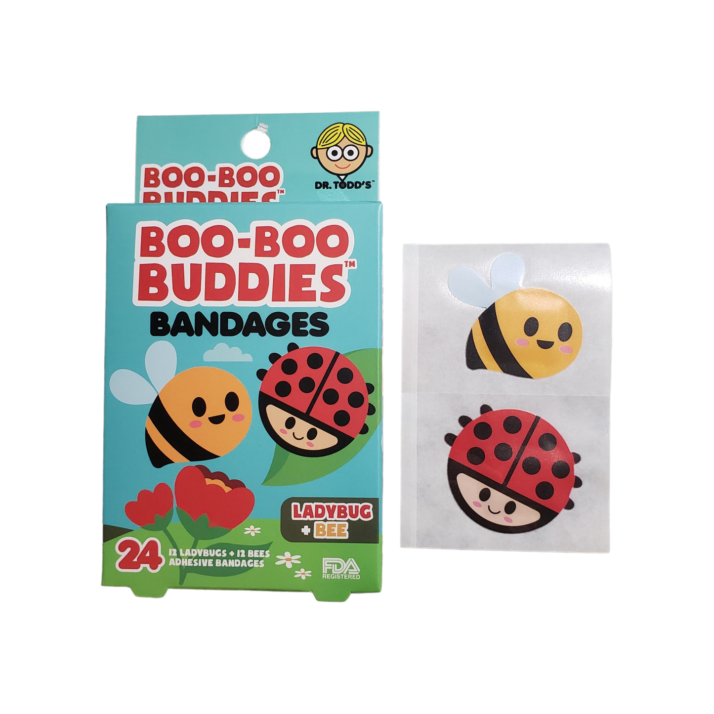 Ladybug and Bee Bandages