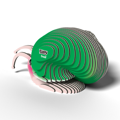 EUGY Snail 3D Puzzle