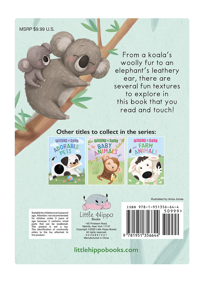 Wild Animals: A Touch and Feel Book