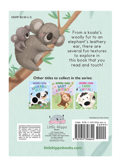 Wild Animals: A Touch and Feel Book