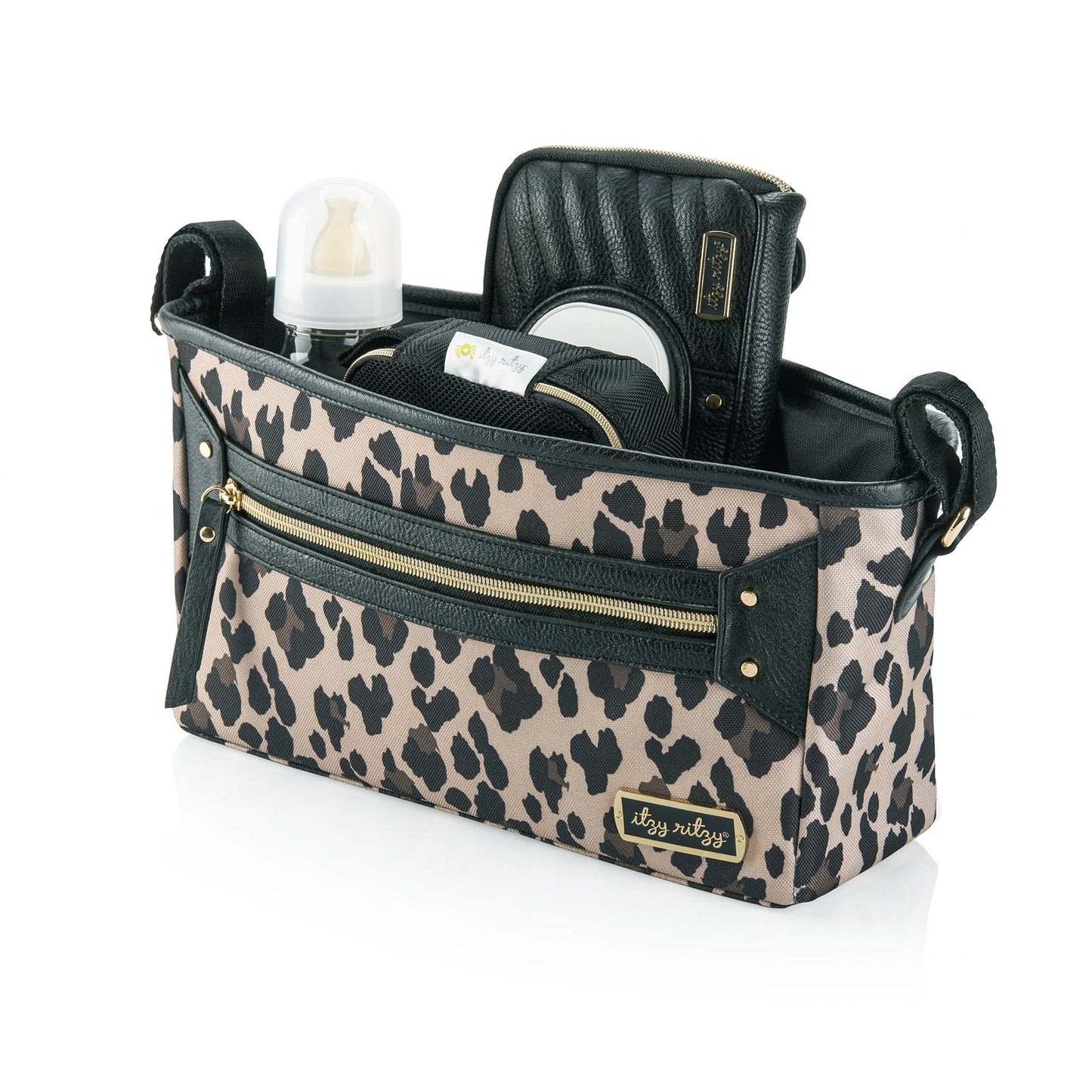 *OUTLET* Leopard Travel Stroller + Wagon Caddy