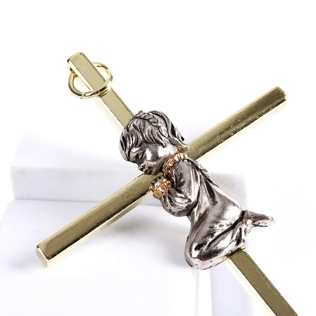 6 Inch Baptism Wall Cross "Girl "