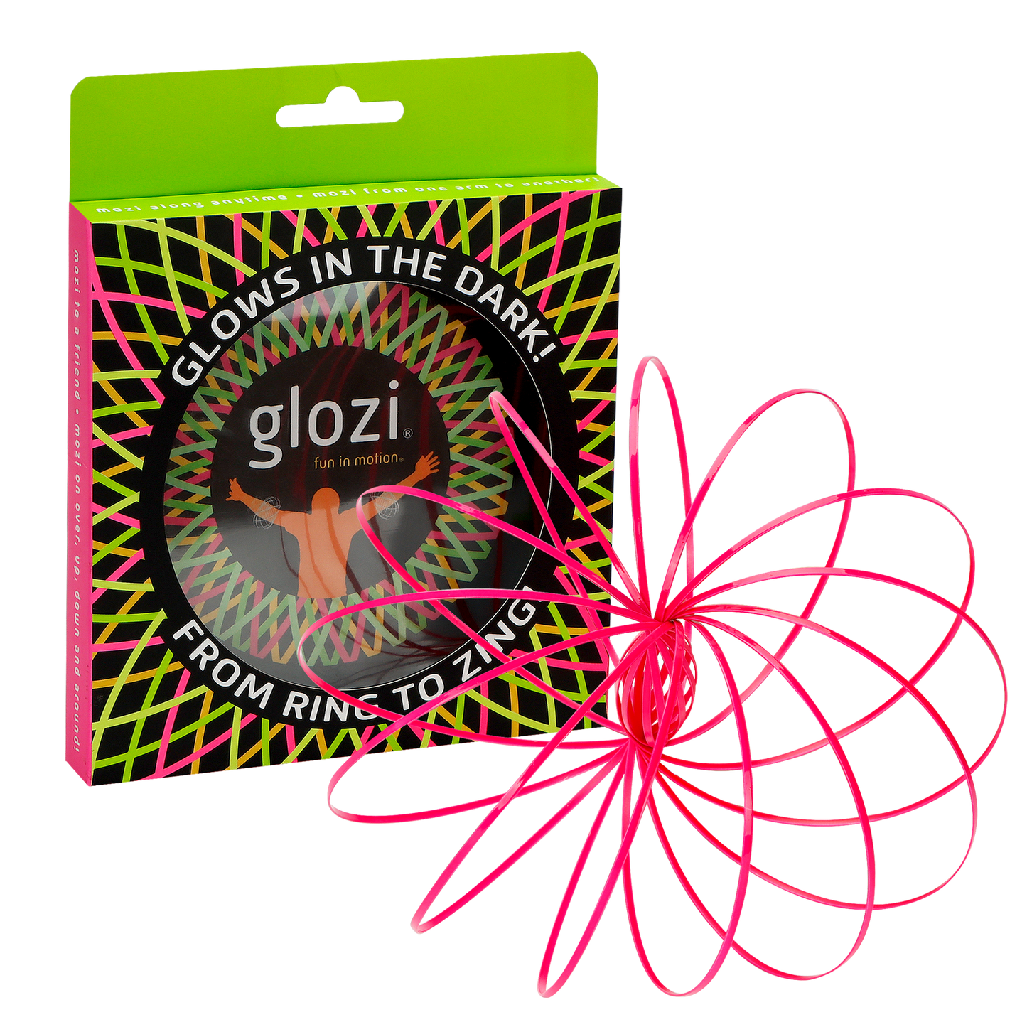 Glozi - Flow Toy - Glowing Pink