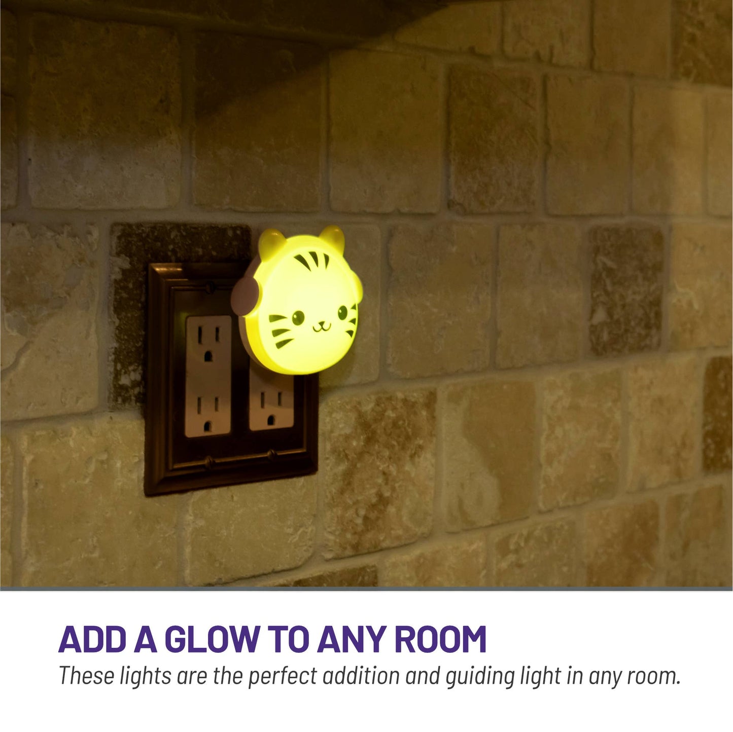 LumiGlow Wall Plug Nightlights