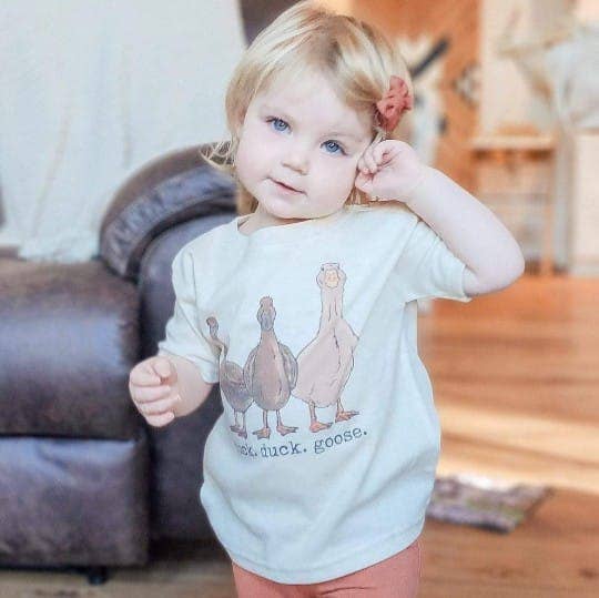 "Duck Duck Goose" Farm Kid Country Western Summer Clothing