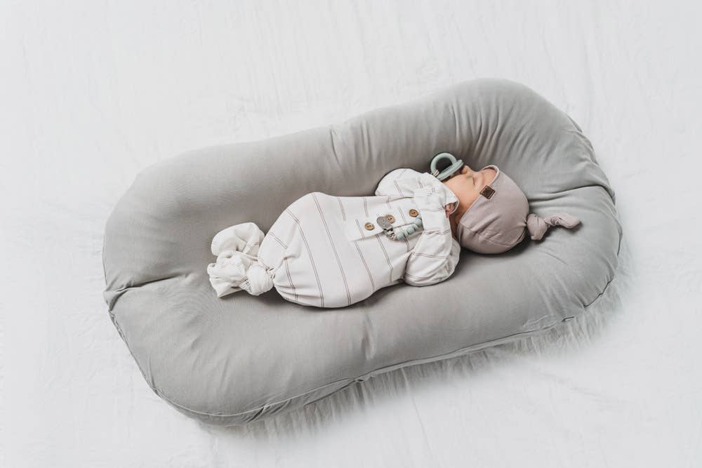 Cocoon Lounger Cover (Baby, Accessory): Onyx Stripe / 0-9 months