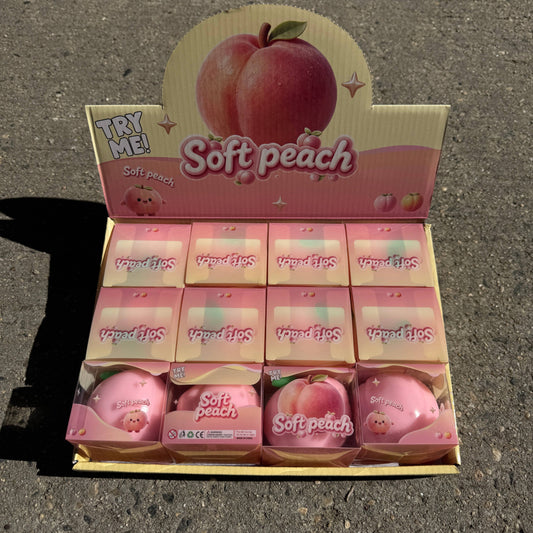 Crackling Crunchy Peach Squishy- BR234