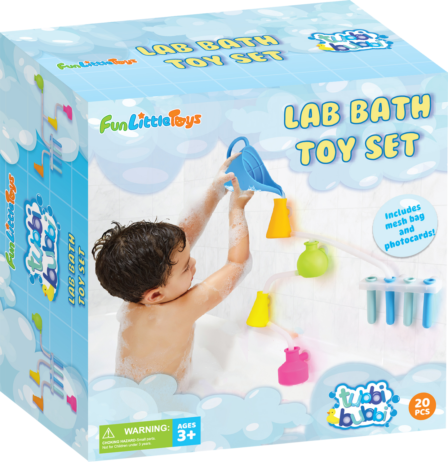 BathSci Interactive Tub Experiment Toy Set