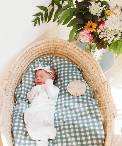 Newborn Knotted Baby Gown, Bow, and Hat Set