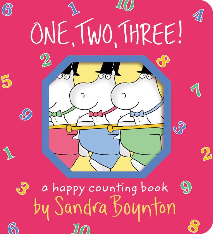 One, Two, Three! by Sandra Boynton