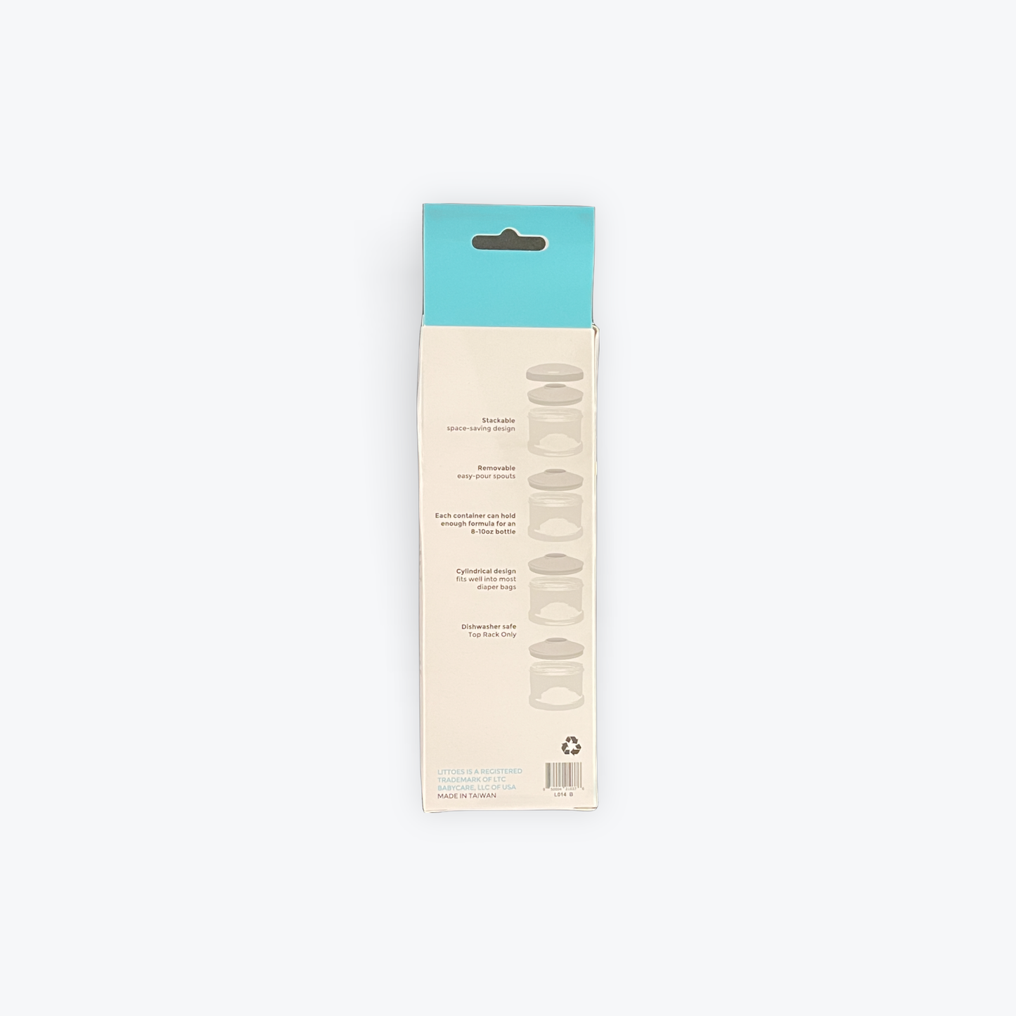 ON-THE-GO Formula Dispensers Blue - New Packaging