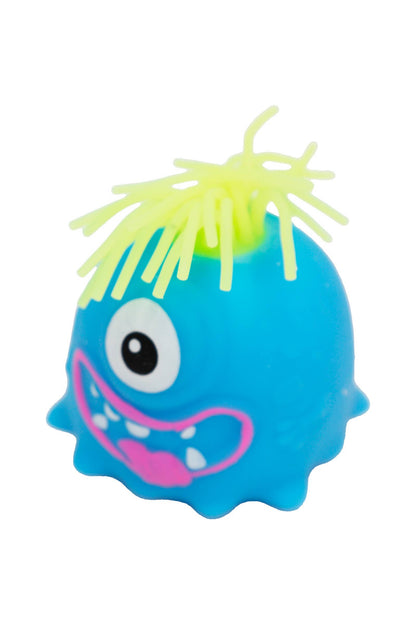 Noodle Hair Monster Fluffy Slime Filled Squishy