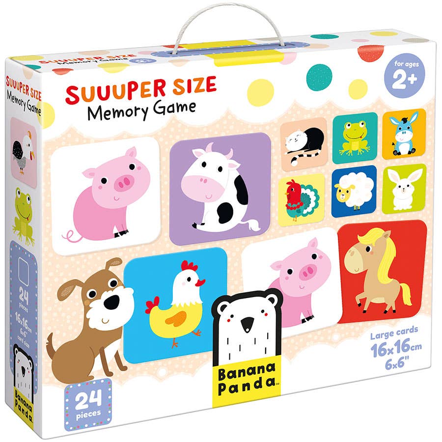 Suuuper Size Memory Game  2+ Toddlers' jumbo floor game