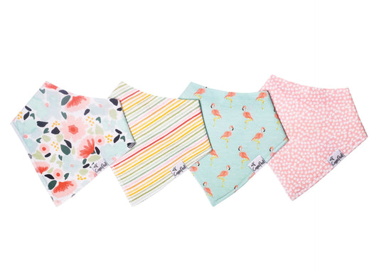 Leilani Bandana Bib Set (4-pack)