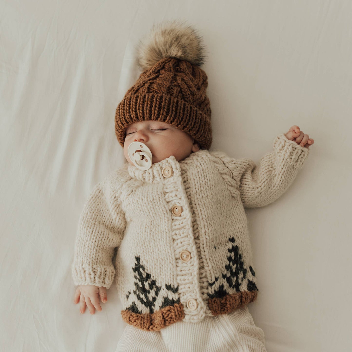 Forest Cardigan Sweater: 0-6 months