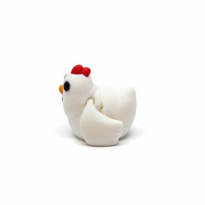 Chicken • Mini 3D Printed Articulated Animal • Flexi Animals • Pocket Pets • Pocket Pals • Desk Pets [2025]*