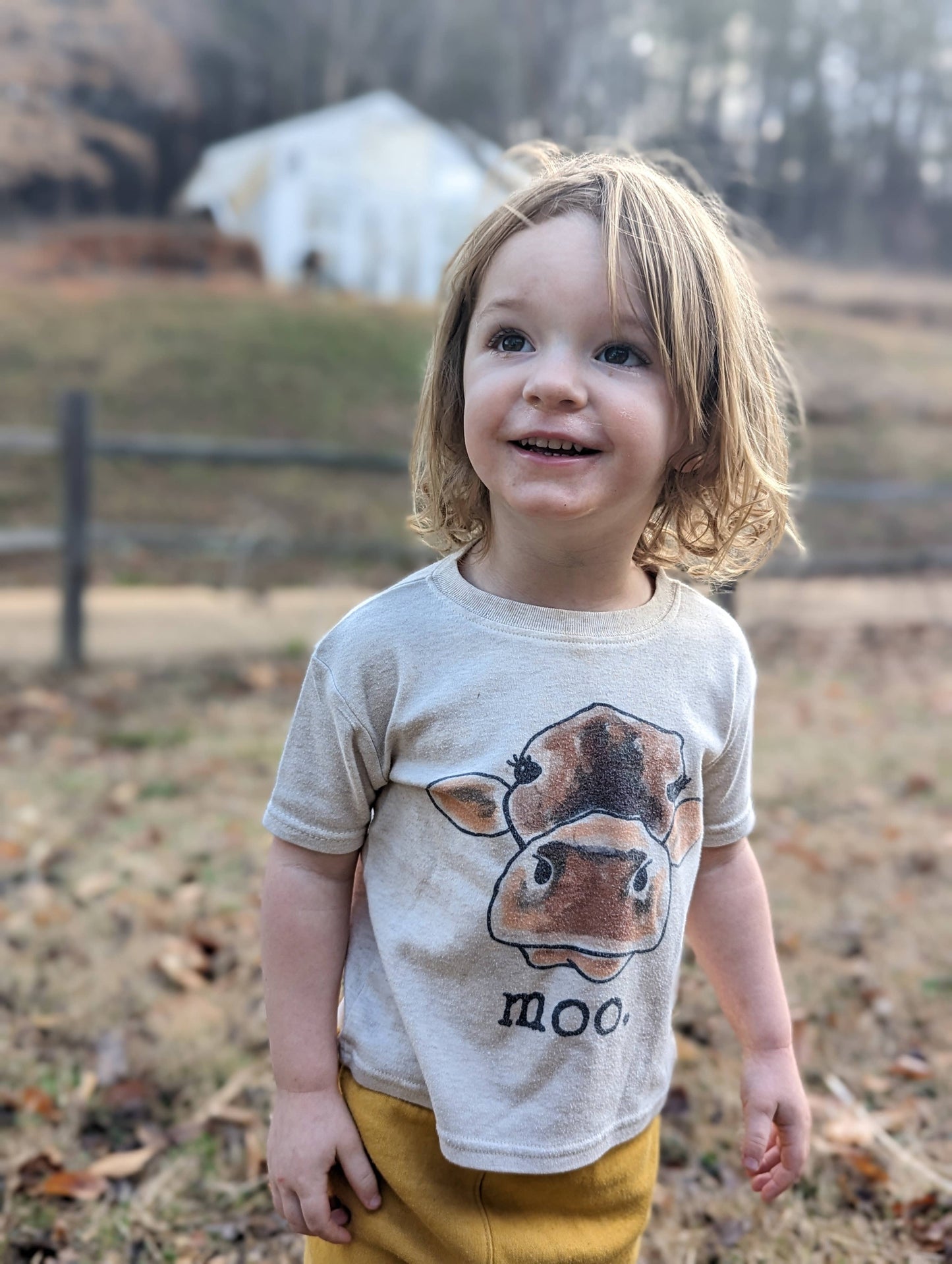 MOO Cow Country Western Back to School Boy Clothes Girl Tee