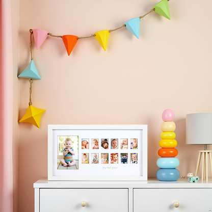 Photo Moments First Year Keepsake Frame