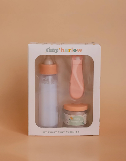 My First Tiny Tummies gift Set - Milk and Cereal