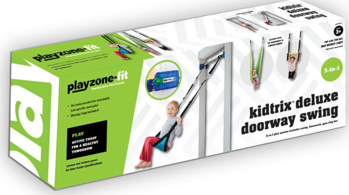 Playzone-Fit® Kidtrix Deluxe Doorway Swing