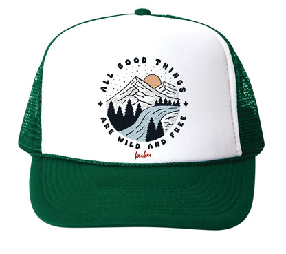 WILD AND FREE Trucker Hat