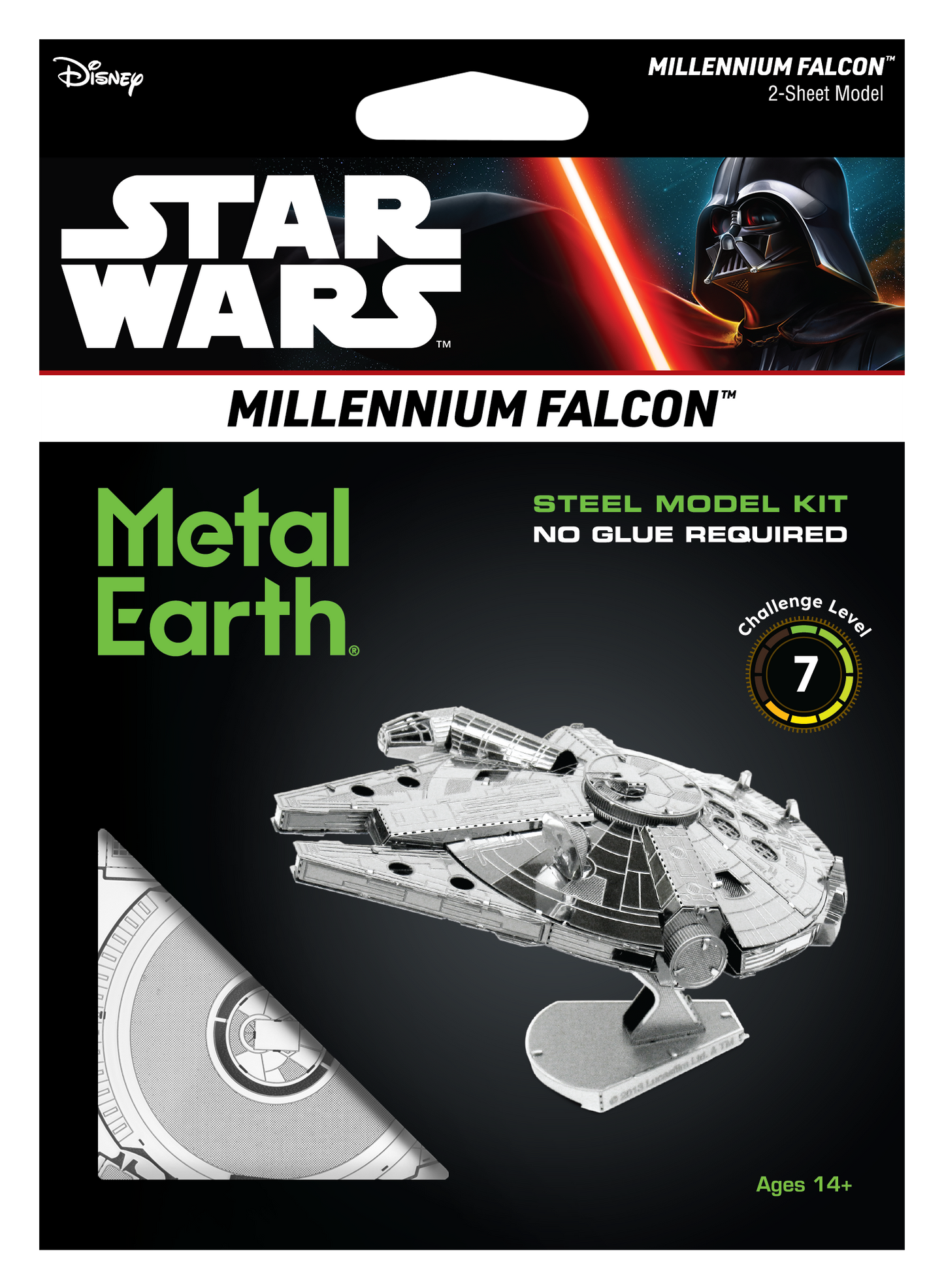 Star Wars Millennium Falcon Metal Earth DIY Model Kit