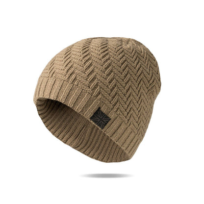 Britt's Knits Men's Lodge Beanie Open Stock: Black