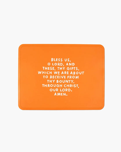 Meal Blessing Silicone Placemat