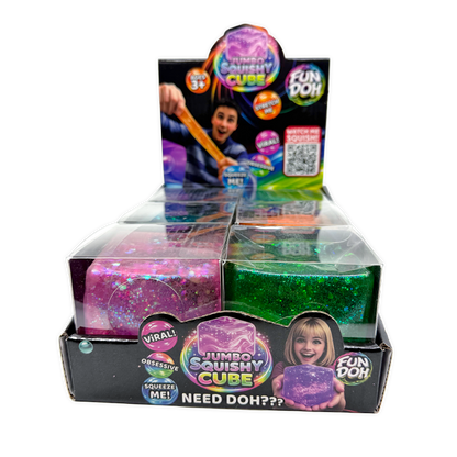 Fun Doh JUMBO Squishy Cube | Viral Assortment