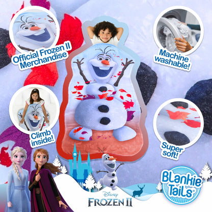 Frozen 2 Olaf Blankie Tails Wearable Blanket