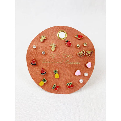 Everyday Fruity Minimal Earrings