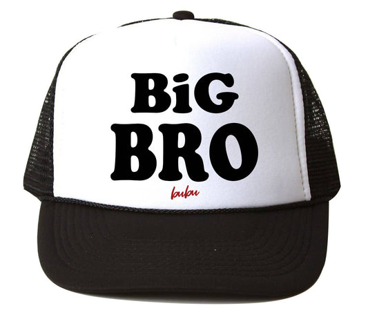 Big Bro White / Black Trucker Hat