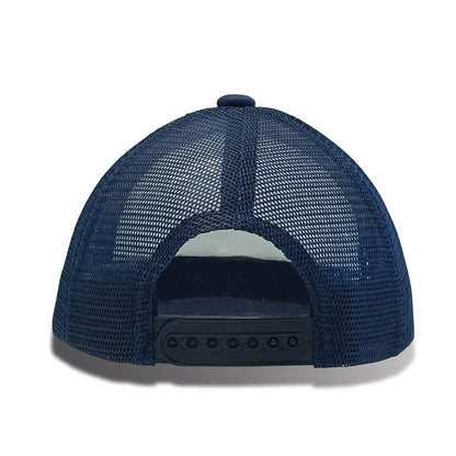 Gone Fishin Navy Trucker Hat