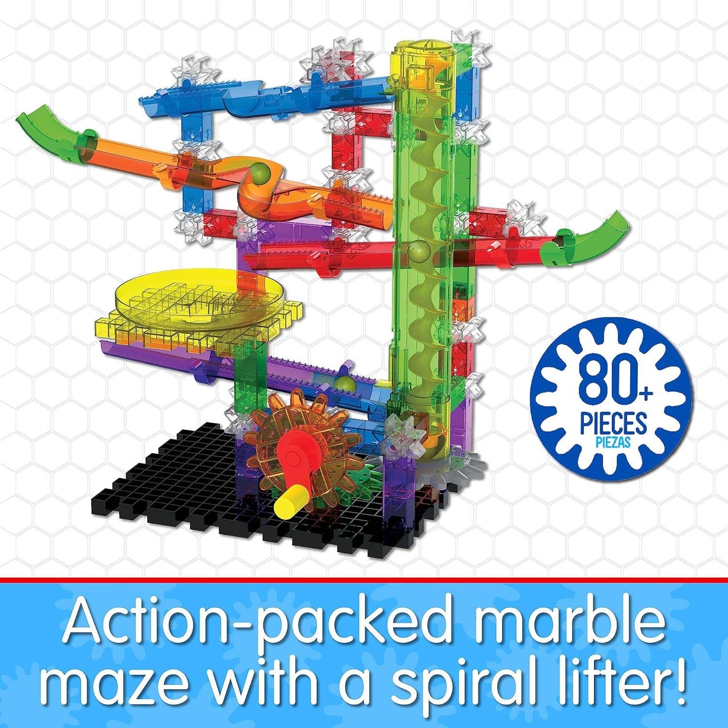 Techno Gears Marble Mania - Zoomerang 2.0 (80+ pcs): Plastic