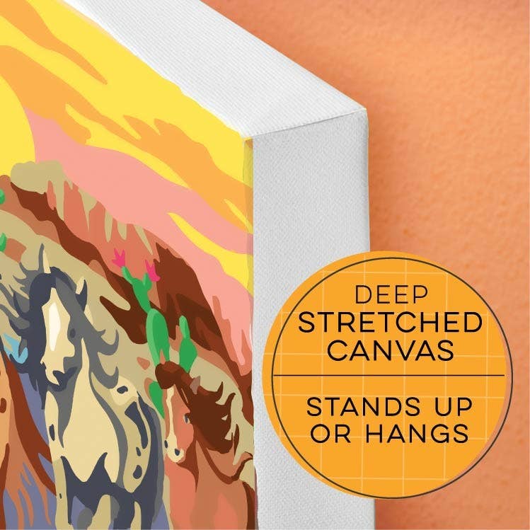 IHeartArt Paint By Numbers Wild Horses