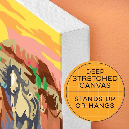 IHeartArt Paint By Numbers Wild Horses