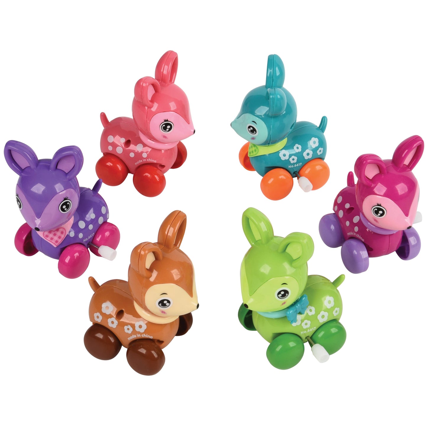 Assorted Colors Wind Up Deer