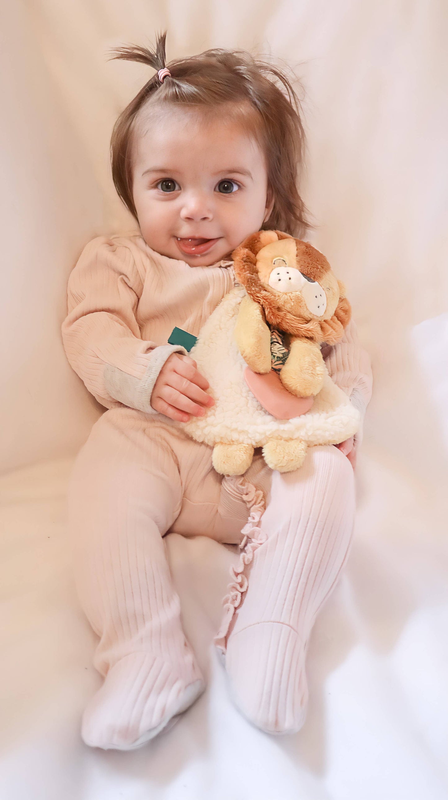 Itzy Lovey Plush And Teether Toy - Ana the Bunny