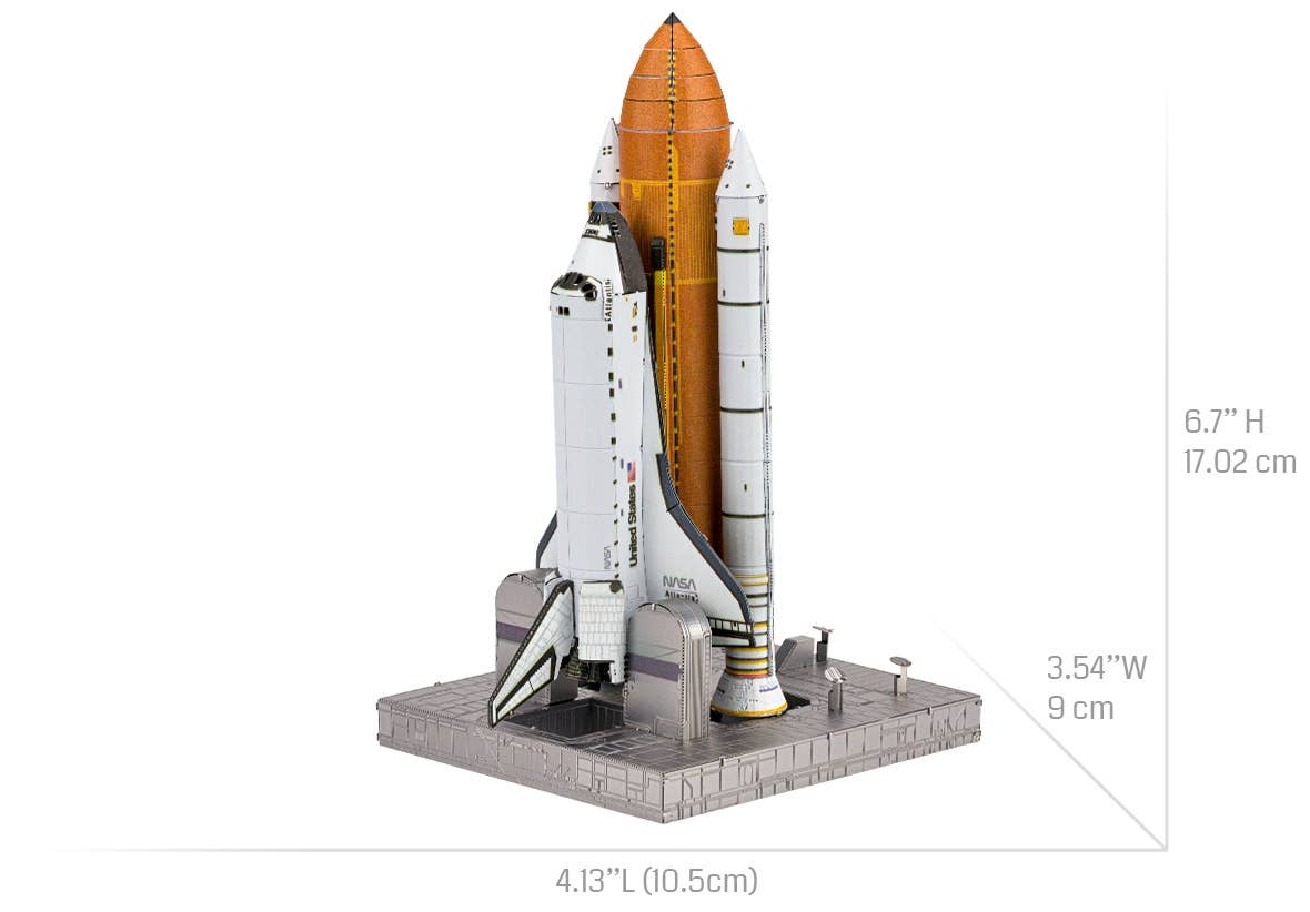 Metal Earth Space Shuttle Launch Kit