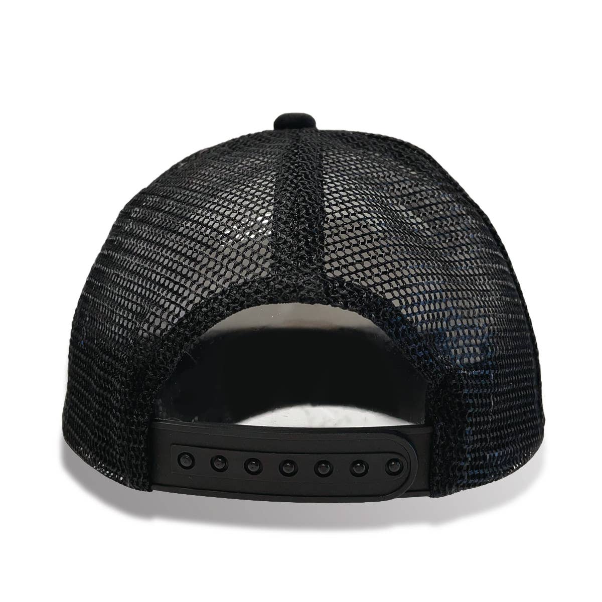 Dude All Black Trucker Hat