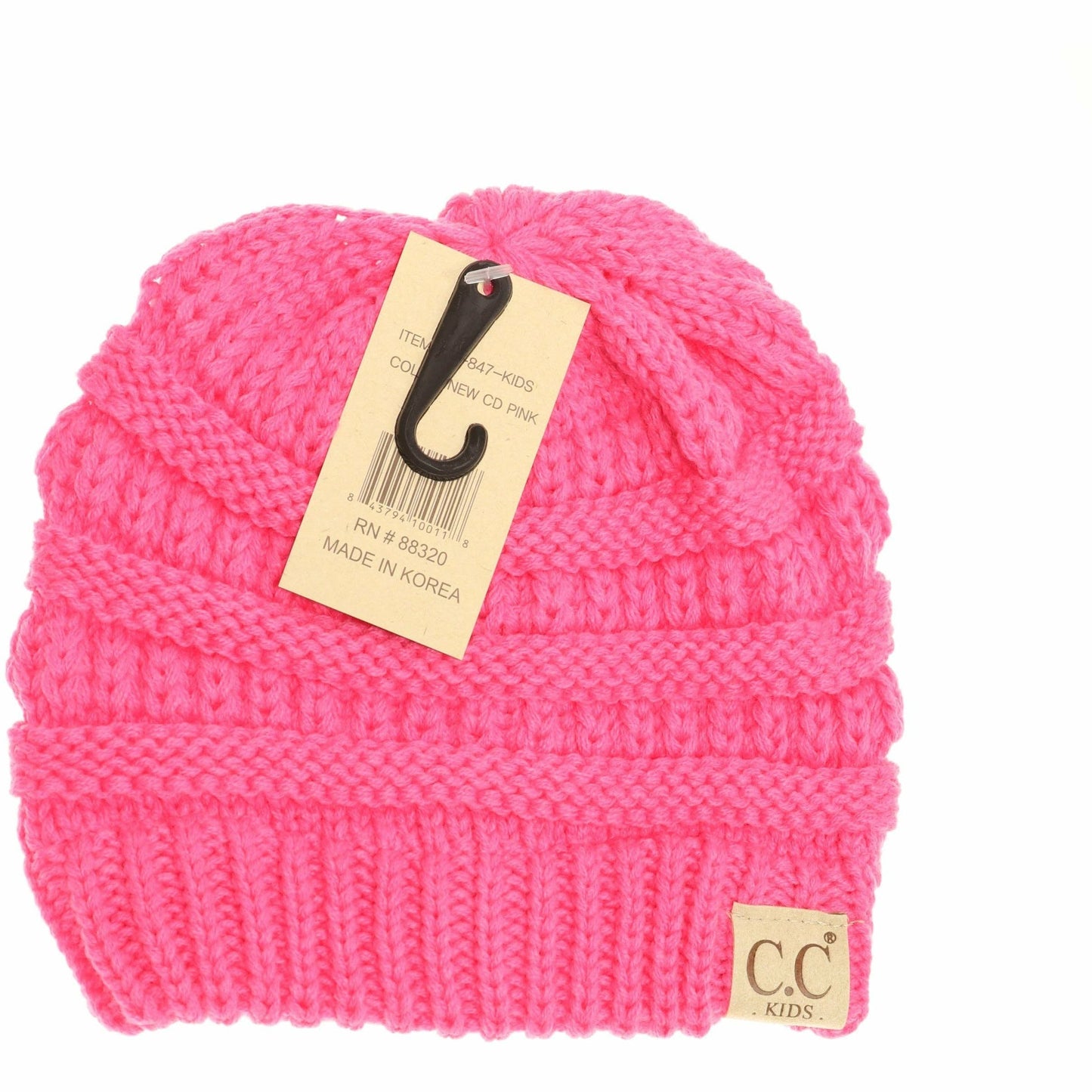 Kids Solid CC Beanie for Everyday Wear