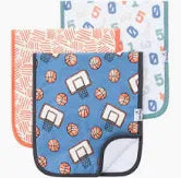 Dunk Burp Cloth Set (3-Pack)