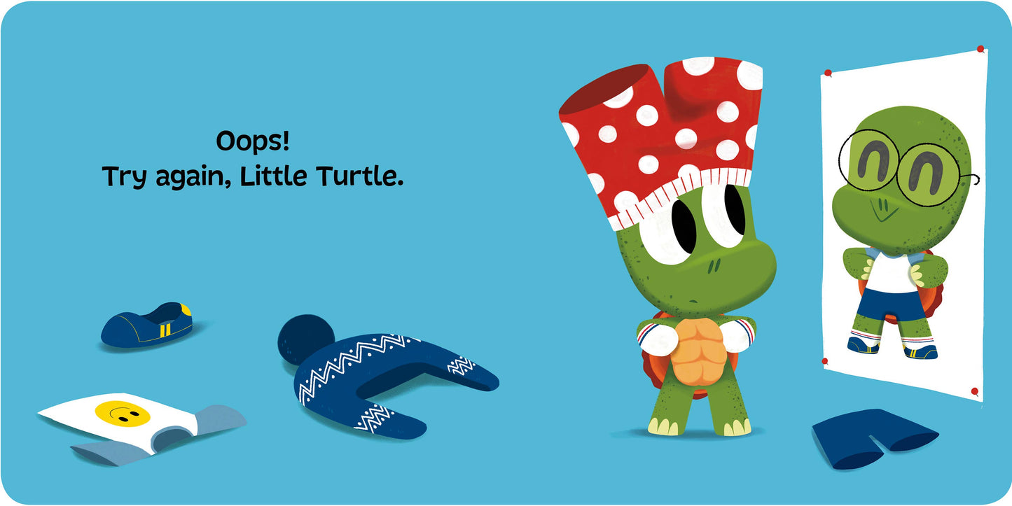 Little Turtle Tries Board Book: Board Book / 20