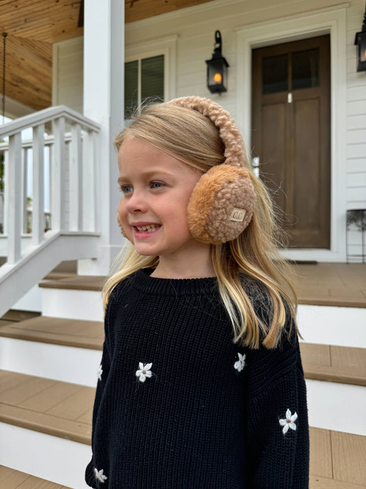 KIDS Faux Fur Sherpa C.C Earmuffs KDEMS3667