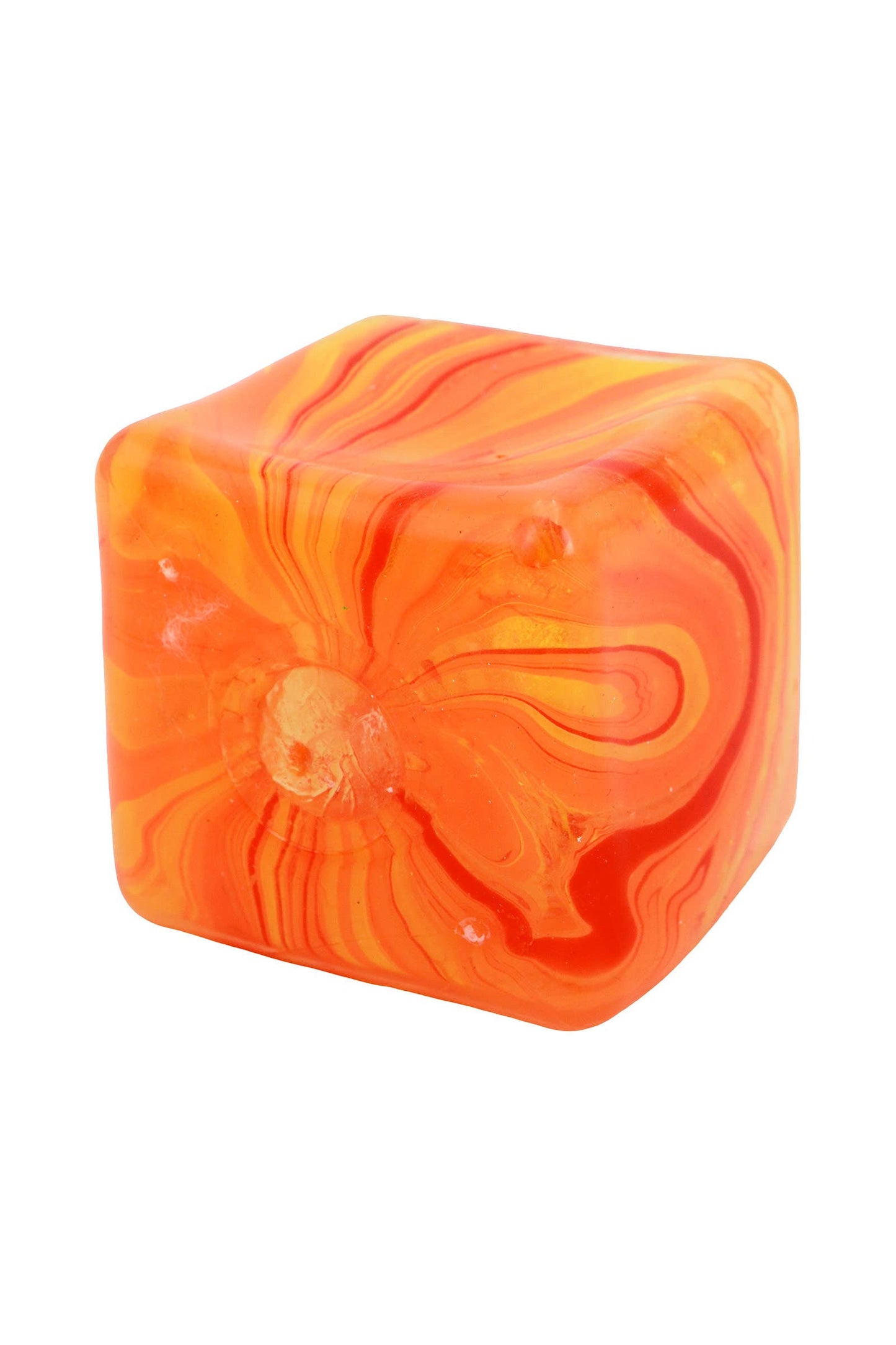 Marbled Cube Putty Filled Squishy