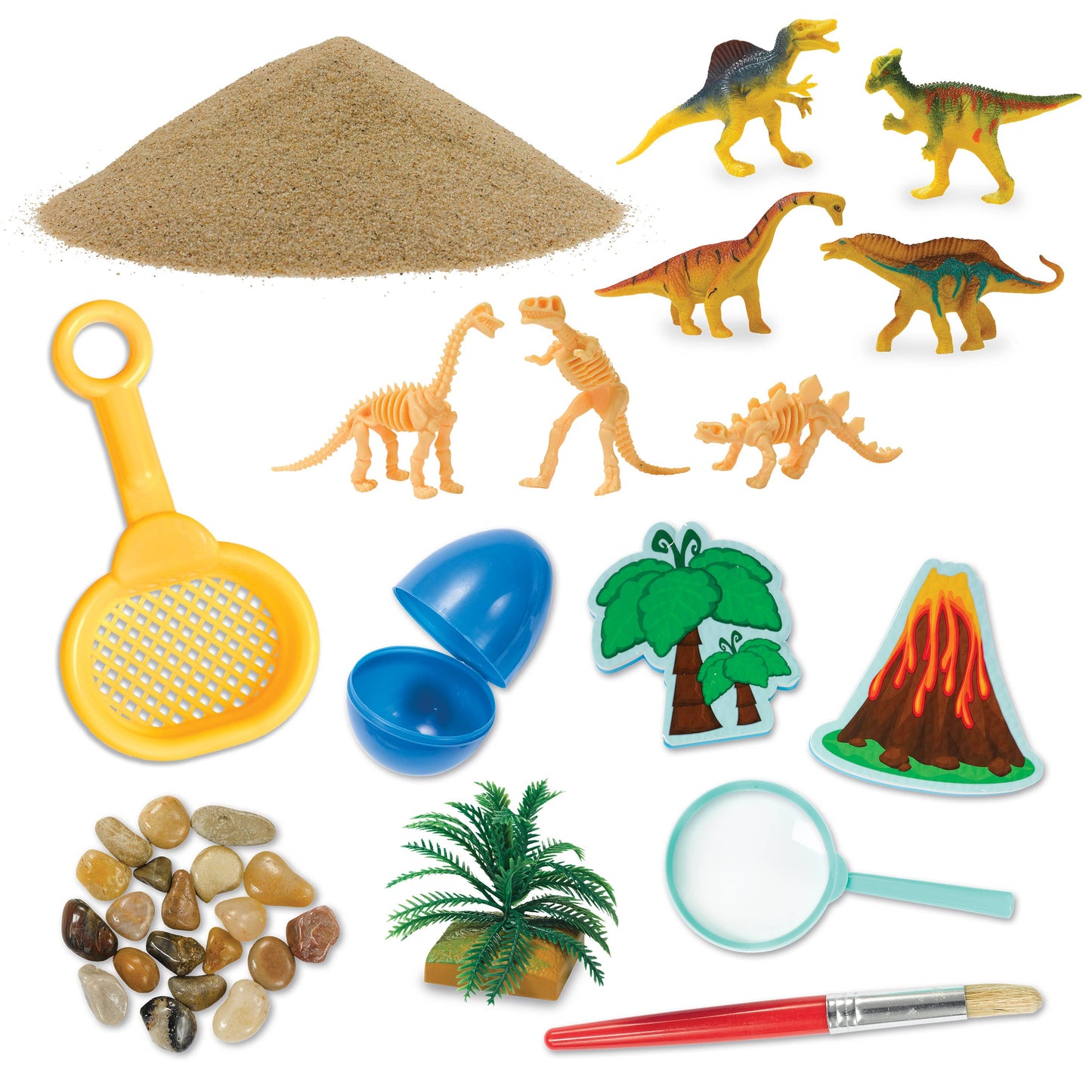 Sensory Bin Dinosaur Dig