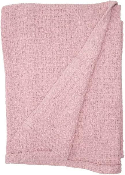 100% Cotton Waffle Baby Blankets- 30" x 40"